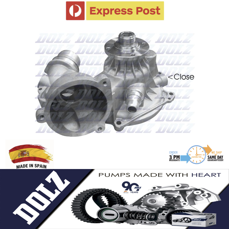 DOLZ Water Pump for BMW 545i E60 645ci E63 E64 4.4L N62B44 V8