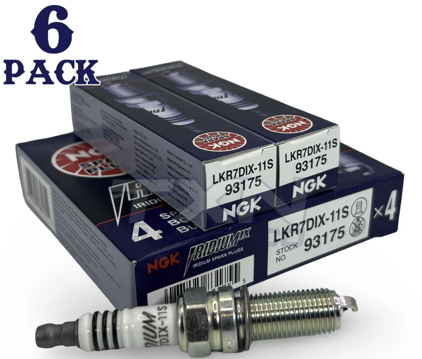 6 Pack NGK Iridium IX Spark Plugs For Kia Sorento V6 3.5L