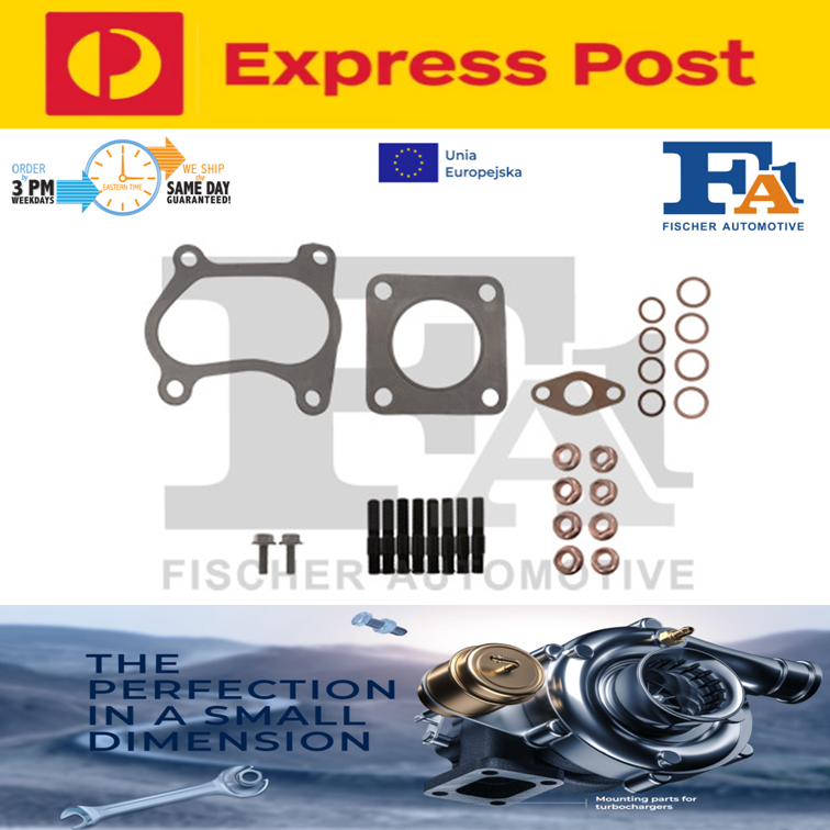 Turbo Stud & Gasket Fitting Kit Ford Courier PE PG PH Mazda 2500 Bravo UN WLAT