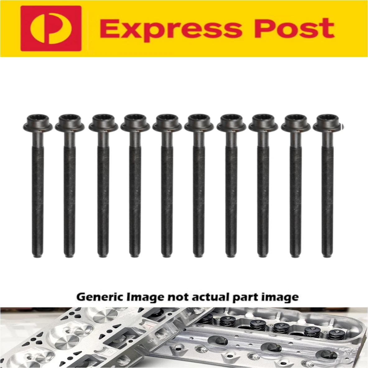Cylinder Head Bolts for Toyota 1FZ-FE Landcruiser Set x14 6 Cyl 24V DOHC 4.5L