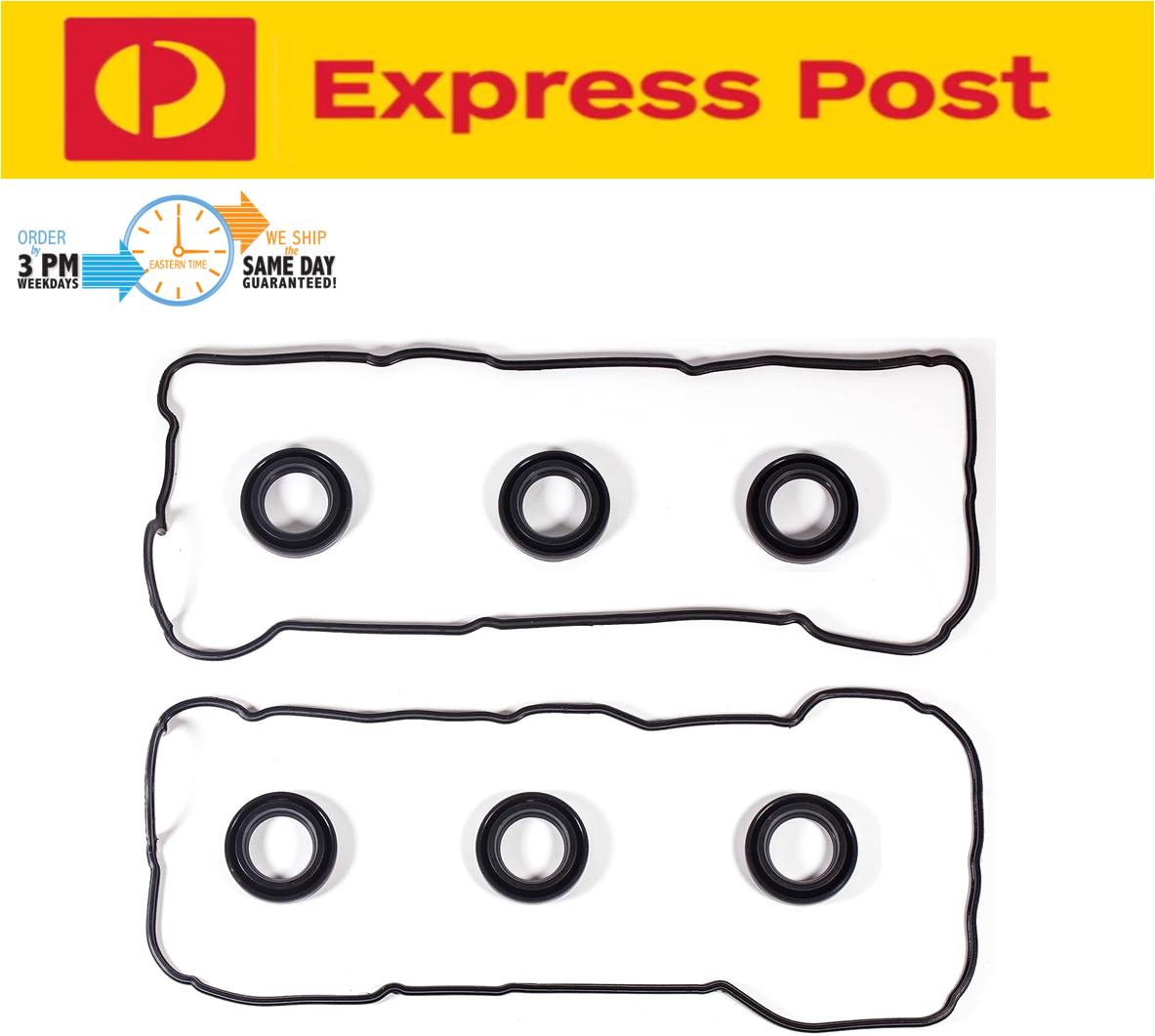 2 X VALVE TAPPET ROCKER COVER GASKET KIT FOR TOYOTA VIENTA MCV20 V6 3.0L 1MZ-FE
