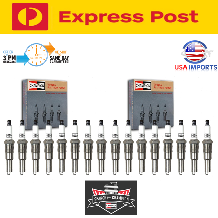 16 x Platinum Spark Plugs Chrysler 300C & SRT Jeep Grand Cherokee V8 6.1L 6.4L