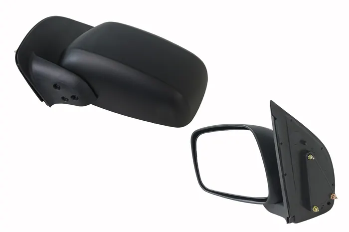 Door Mirror Left Side Black Manual For Nissan Navara D40 2005-2015