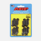 ARP Exhaust Header Bolt Kit Hex Head Black Universal 3/8" X 1.000" UHL 16-Pack
