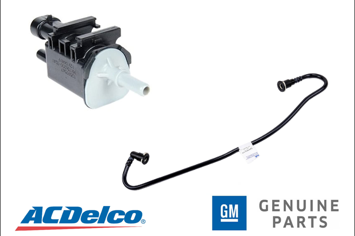 GM Holden New Purge Evap Solenoid Valve V6 VE WM S2 VF 3.0 3.6 & Tube Pipe Hose