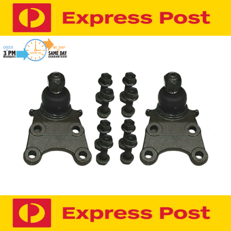 Pair of Front Lower Ball Joints for Holden Colorado RG LWH LWN 2.8 I4 To 12/2016