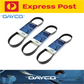 DAYCO A/C & Alternator & P/S Drive Belt Kit for Hyundai Getz TB 1.3L G4EA 02-05