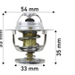 DAYCO Thermostat for Hyundai Tucson JM G4GC 2.0L 04/04-01/10