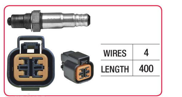 Oxygen Sensor Post-Cat for Hyundai Tucson JM G4GC 2.0L 04/04-01/10