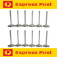 INTAKE EXHAUST VALVE SET FOR NISSAN RB30 12V SOHC PATROL GQ COMMODORE VL TURBO