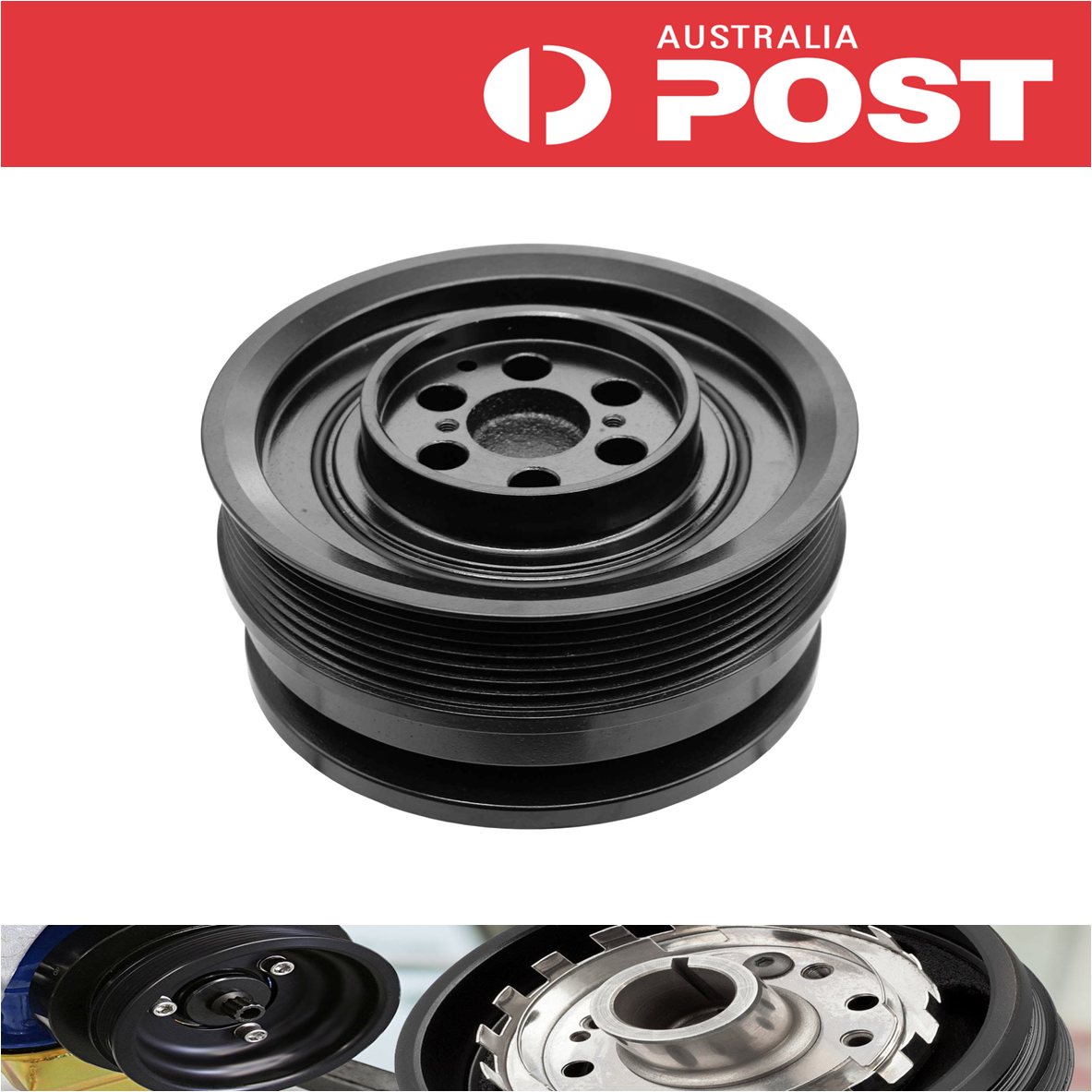 Harmonic Balancer for Isuzu Truck ELF NLR NLS NPR 4JJ1 4JJ1-TCS 3.0L Diesel