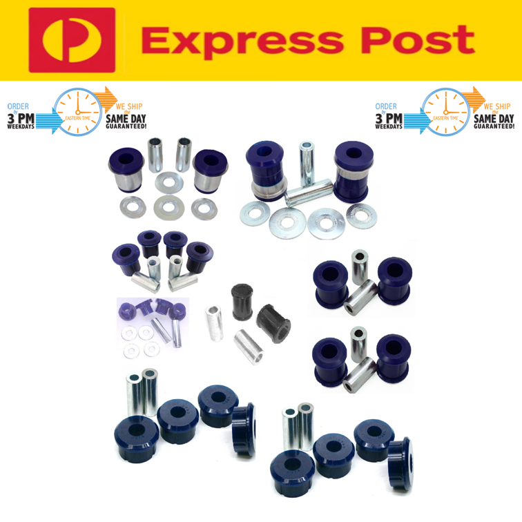 SUPERPRO Enhancement Bush Kit - Offset For TOYOTA Landcruiser PRADO 120 Series