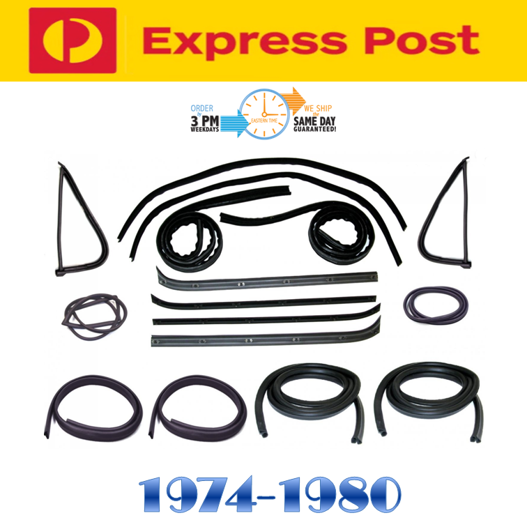 Ford F100 F250 F350 Windscreen Door Window Vent Bailey Channel Weather Strip Set