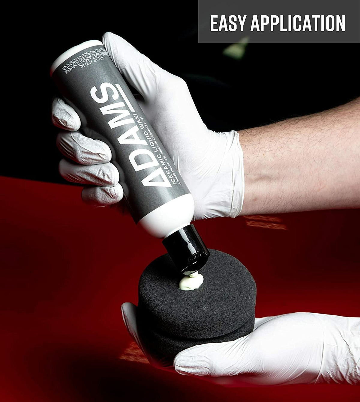 Adam’s Ceramic SIO2 Infused Hydrophobic Liquid Wax & Applicator MADE IN USA