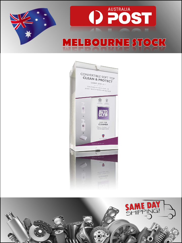 Autoglym Convertible Soft Top Clean Protect Complete Kit - Same Day Dispatch