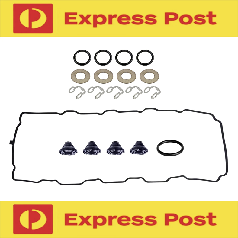 VALVE ROCKER COVER GASKET + INJECTOR SEAL KIT FOR NISSAN PATROL GU Y61 3.0L ZD30