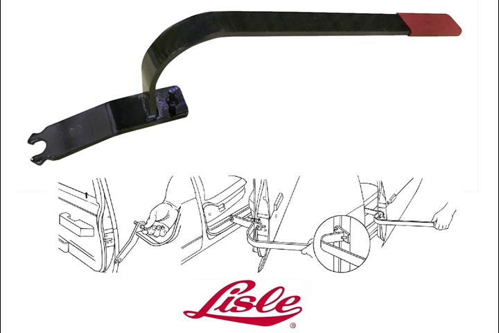 Lisle Door Hinge Adjuster 65800 - Bolted or Welded - Auto Collision Repair Tool