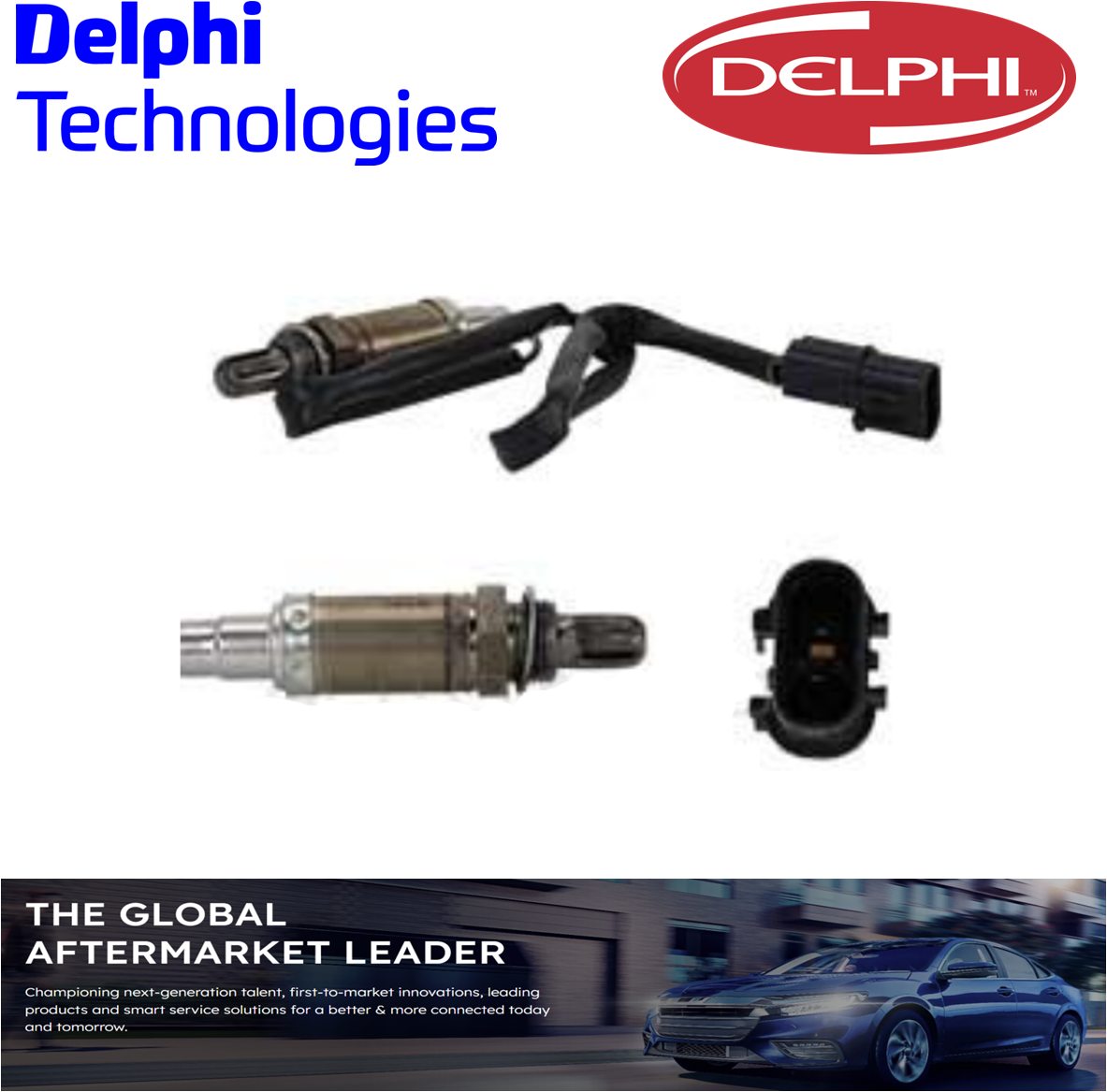 DELPHI OXYGEN SENSOR MITSUBISHI Lancer CE 1.8L 4G93 4 Cyl SOHC EFI 1996 - 2003