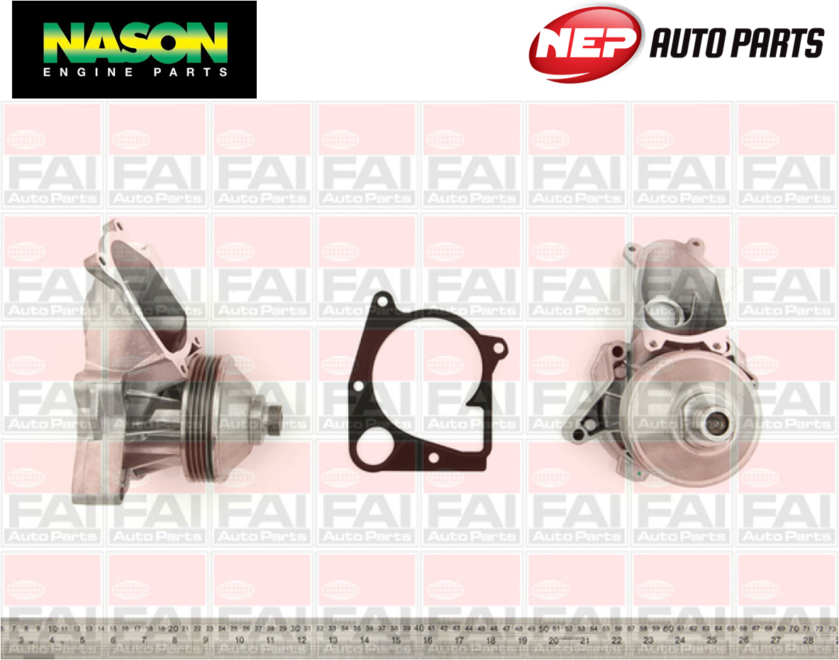 FAI WATER PUMP FOR BMW M57D30 3.0L DIESEL TURBO X5 E53 3.0d 2004-2007