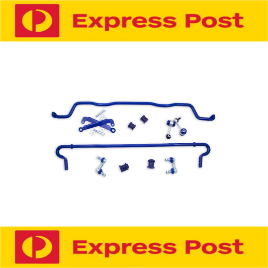 FRONT & REAR PERFORMANCE SWAY BAR UPGRADE KIT FOR SUBARU IMPREZA GR GV WRX 11-14