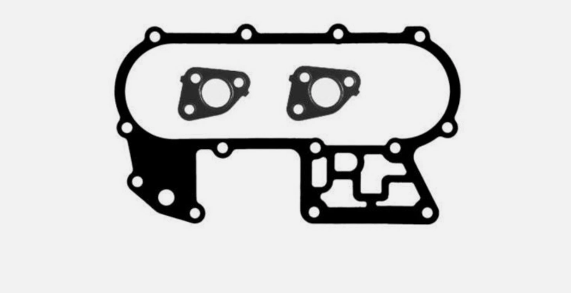 OIL COOLER GASKET for TOYOTA 2L 2L-T 3L 5L 5L-E DIESEL HILUX LANDCRUSER (3 BOLT)