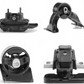 ENGINE MOUNT SET KIT FOR DODGE JOURNEY JC 3.6L V6 ERB ENG. AUTO 2012-ON