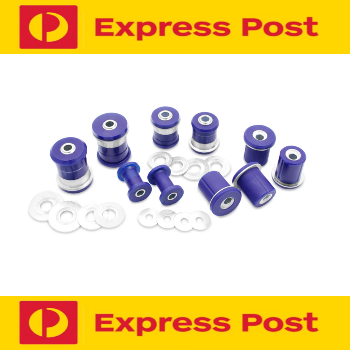 FRONT CONTROL ARM UPPER LOWER & STEERING RACK BUSH KIT FOR TOYOTA HILUX KUN26