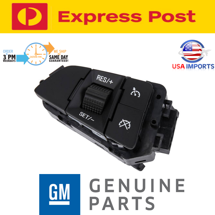 Genuine GM Holden VF Commodore WN Caprice HSV Black Cruise Control Switch (LHS)