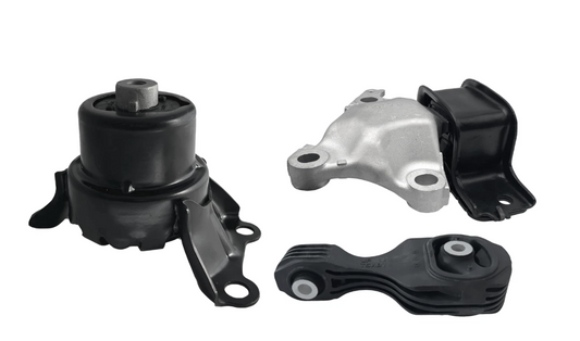 3 PCS Engine & Transmission Motor Mount Kit for 16-21 HONDA HRV HR-V 1.8L FWD