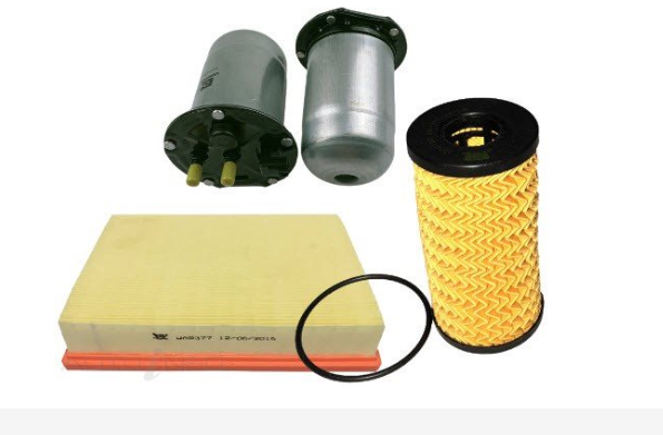 WESFIL Air Oil Fuel Filter Kit for Nissan Navara D23 YS23DDT 2.3L 15-20 Diesel