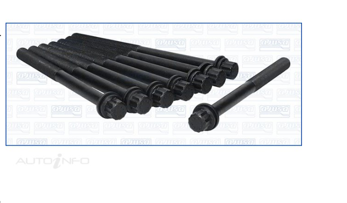 Cylinder Head Bolt Set for Honda Legend KB 3.5L J35A8 