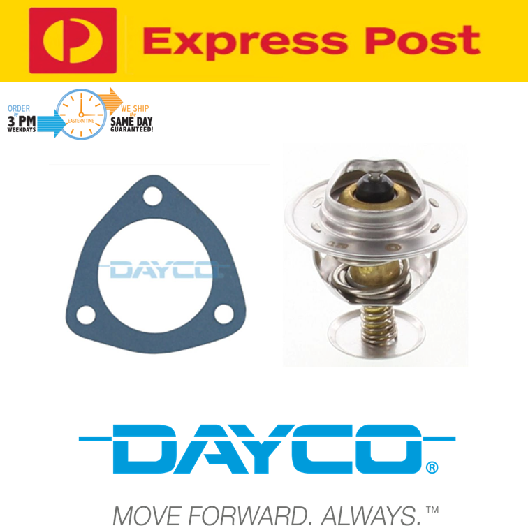 Dayco Thermostat & Gasket for Nissan Patrol GQ GU TD42 TD42T TD42Ti 82C 88-07