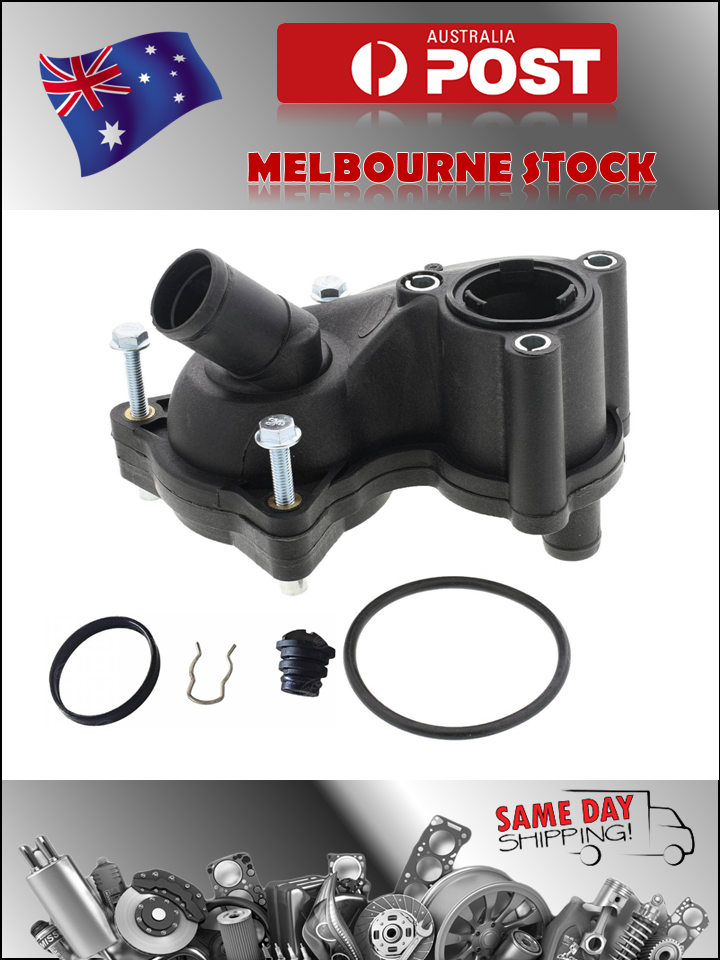 LOWER THERMOSTAT HOUSING WITH ORINGS AND SEALS FOR FORD PG PH V6 COURIER