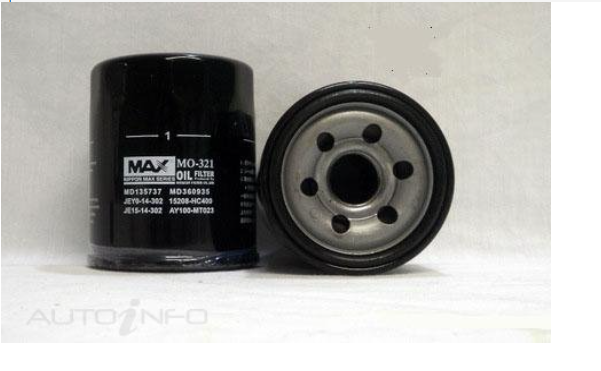 NIPPON Oil Filter for Mitsubishi FTO 6A12 MIVEC 96-01 2.0L