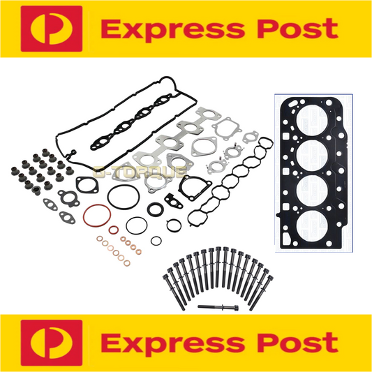 VRS CYLINDER HEAD GASKET +BOLTS SET/KIT FOR HYUNDAI ILOAD TQ 2.5L D4CB 2008-2012