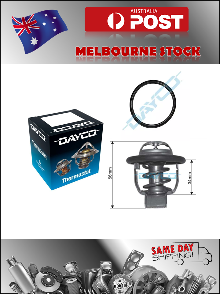 Thermostat & Gasket for Holden Frontera 3.2L 99-04 Jackaroo 3.5L 98-04 Monterey