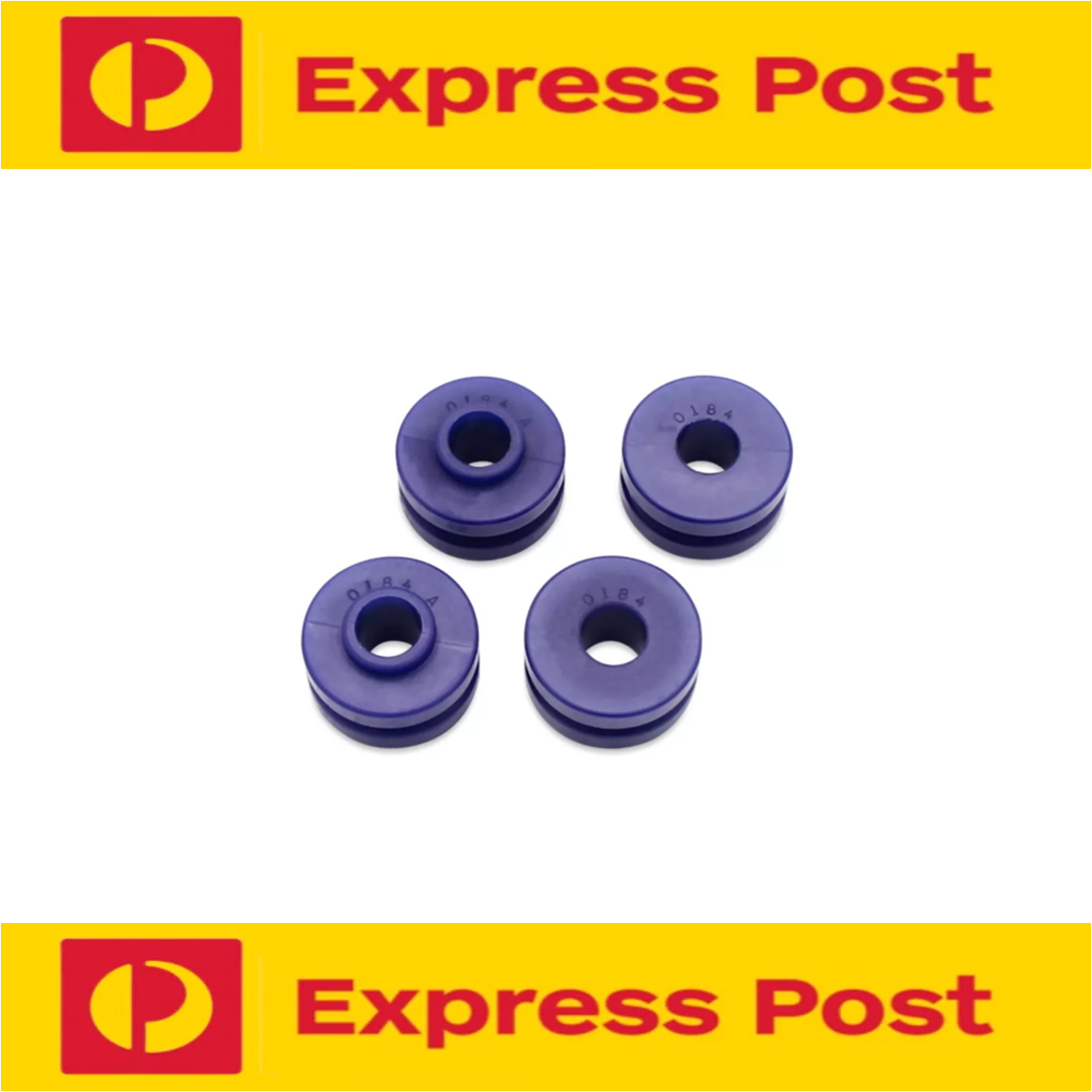 SUPERPRO FRONT STRUT BAR TO CHASSIS MOUNT BUSH KIT FOR CHRYSLER LANCER LA LB LC