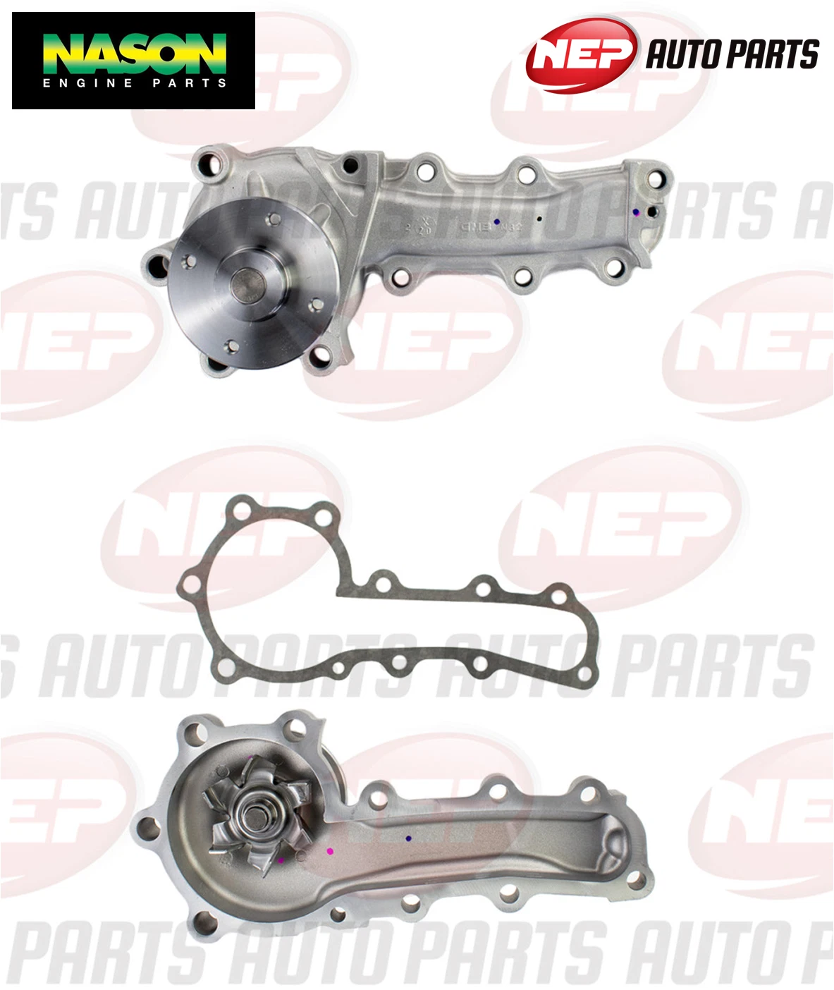 NEP Water Pump for Nissan Skyline R31 6cyl 3.0L RB30E 2962cc Engine 1986~1990