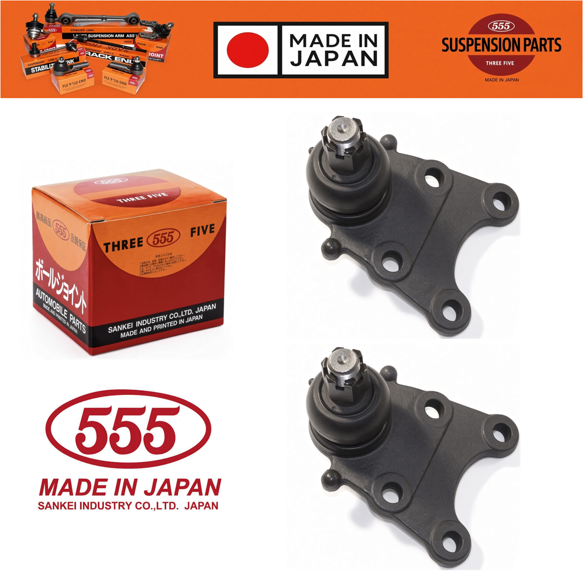 PAIR NEW FRONT LOWER BALL JOINTS FOR HOLDEN RODEO TF RA SERIES 1989-2008 LH+RH