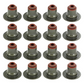 HAT TYPE VALVE STEM SEAL X16 FOR HOLDEN COMMODORE LS1 VT VX WH VU