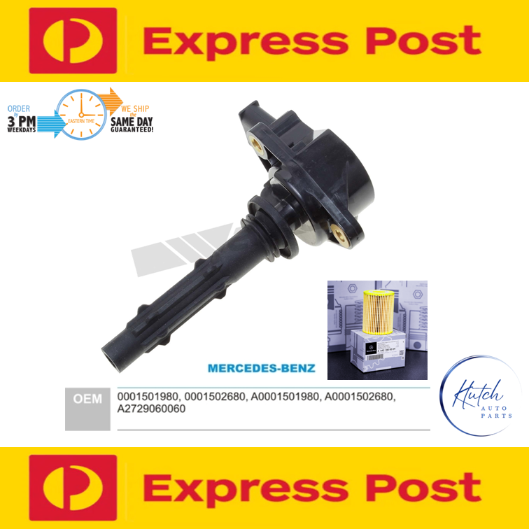 Ignition Coil for Mercedes C CL CLK E G GL ML R S SL SLK Class PN# A0001501980