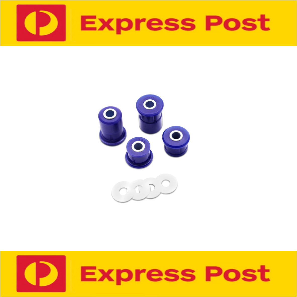 SUPERPRO REAR CONTROL ARM REAR INNER OUTER BUSH KIT FOR MAZDA 323 ASTINA BG