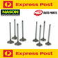 INLET & EXHAUST VALVE X8 FOR  Jeep Cherokee XJ VM 2.5L ENC DIESEL Turbo
