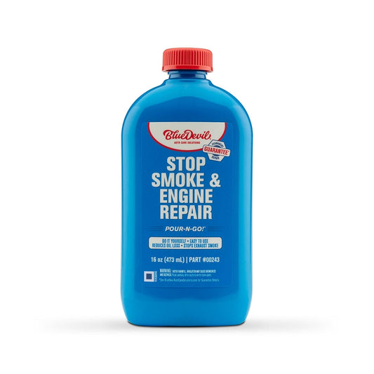 BlueDevil Stop Smoke & Engine Repair Additive 16Oz Blue Devil Made In USA