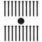 Head Bolt Set for Lexus LX470 UZJ100R 4.7L Toyota LandCruiser UZJ100R UZJ200 2UZFE 2UZ-FE 4.7 1998-2007