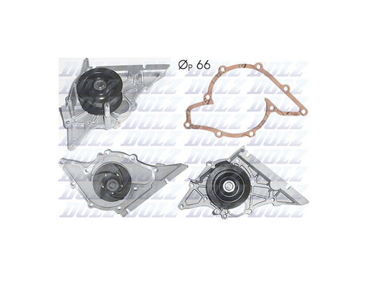 DOLZ Water Pump for Audi A8 D2 & D3 Series 3.7L & 4.2L BFL ABZ BFM AQF AUW 95-05