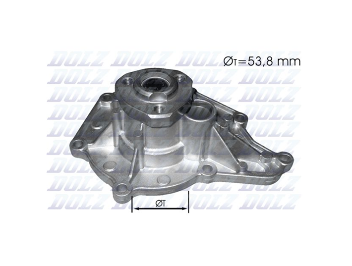 DOLZ Water Pump for Audi A6 FSI C6 2.8L BDX CCEA 2007-2011