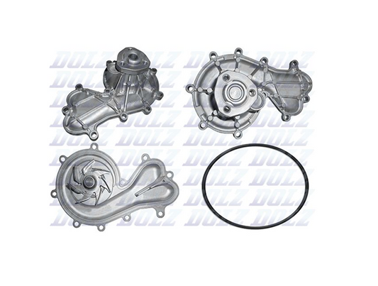 Water Pump for Volkswagen VW Toureg 7P 3.0L TDI CJMA CRCA CVVA (7-Blade)