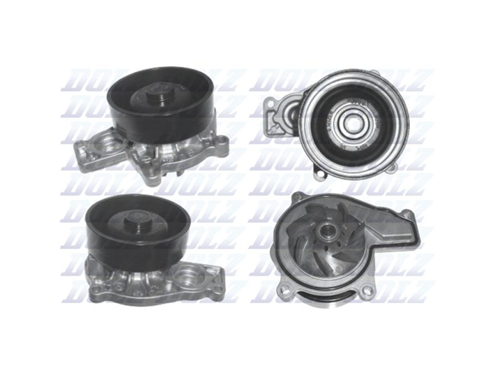 DOLZ Water Pump for 2.0L BMW 218D 14-18 F45 X1 F39 F48 15-20 B47C20A B47C20
