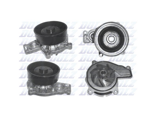 DOLZ Water Pump for 2.0L BMW 218D 14-18 F45 X1 F39 F48 15-20 B47C20A B47C20